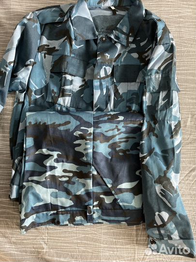 Форма охраны синяя