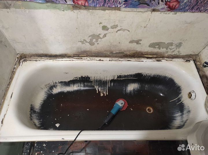 Реставрация ванн. Частный мастер. гарантия договор