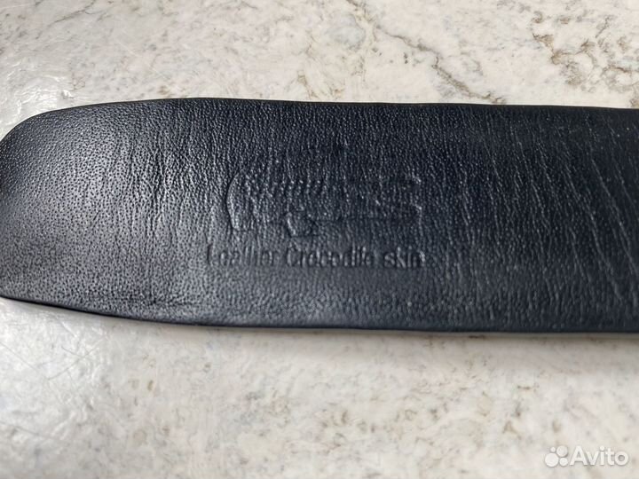 Ремень из натуральной крокодиловой кожи