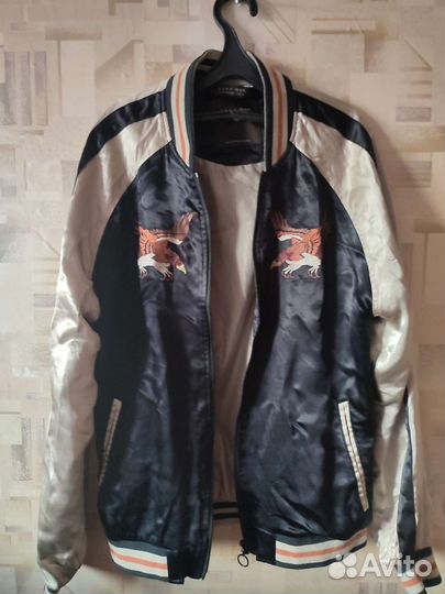 Бомбер мужской zara