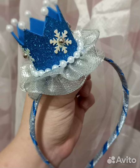 Ободок для волос ручной работы