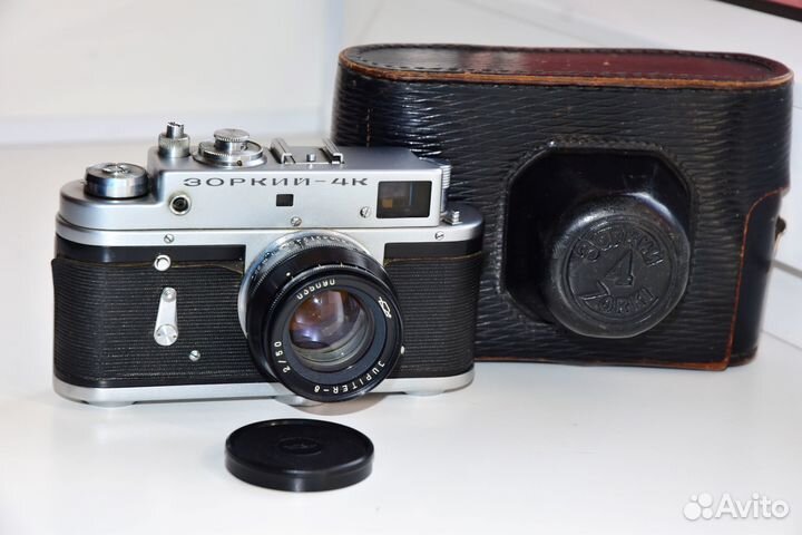 Зоркий-4К Дальномерный Советский фотоаппарат
