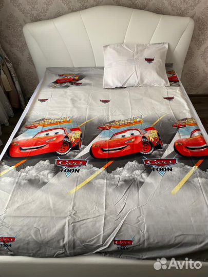 Детское постельное белье Тачки