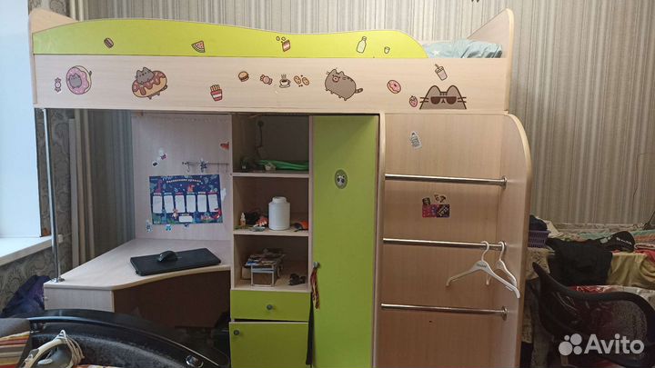 Детская кровать чердак