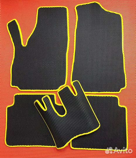 Автомобильные коврики из EVA материала на Ниву