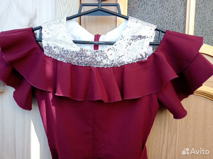 Брючный комбинезон праздничный