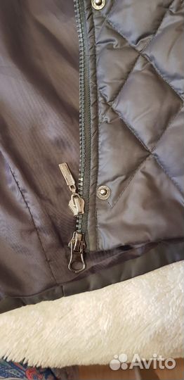 Стеганое пальто