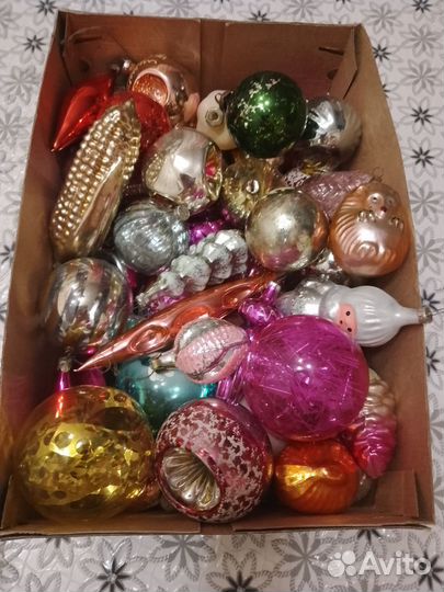 Елочные игрушки СССР