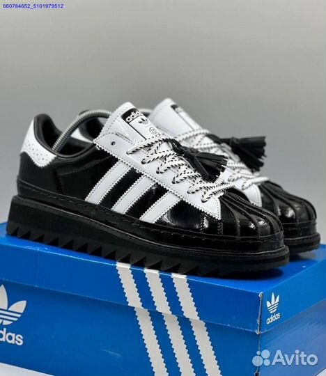 Кроссовки Clot x Adidas Originals Superstar (Арт.1