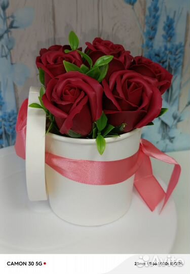 Мыльные розы букет