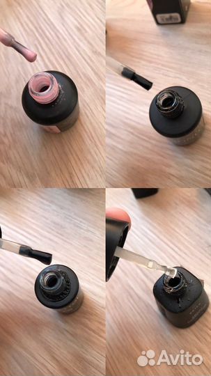 Базы и топы для гель лака открытые б/у