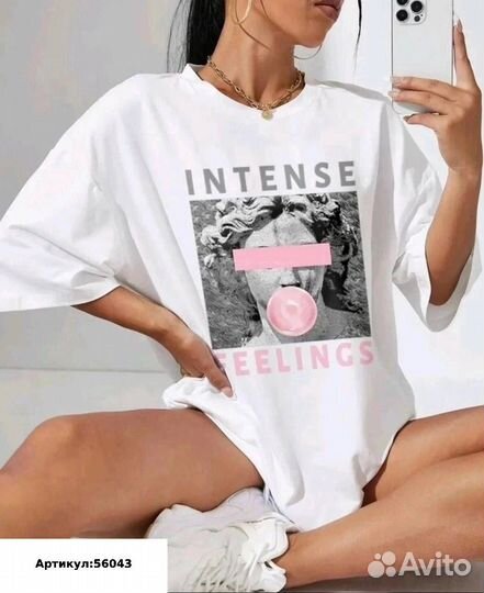 Футболка oversize