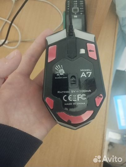 Игровая мышь bloody a7