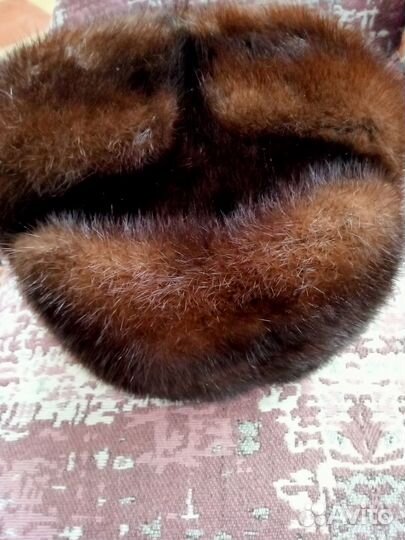 Шапка мужская норка. Размер 55-56