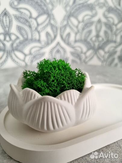 Лотос для свечи подсвечник