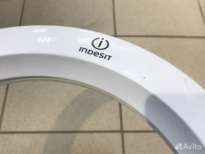 Люк без стекла стиральной машины Indesit, рабочий