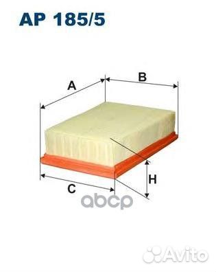 Фильтр воздушный nissan qashqai 07-13 бензин/X