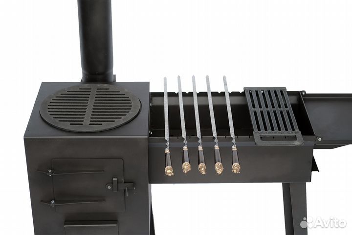 Казан-мангал Сибирь + труба в подарок