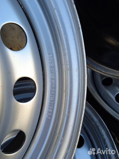 Диски штампованные 16