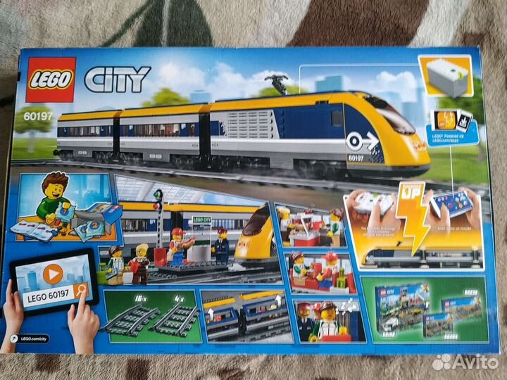 Lego City Trains 60197 Пассажирский поезд