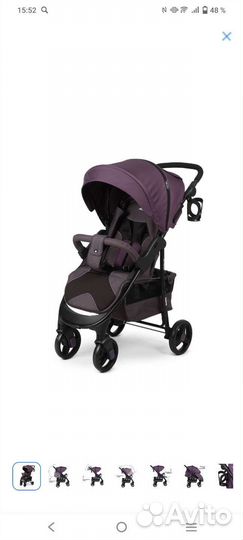 Прогулочная коляска новая babyton