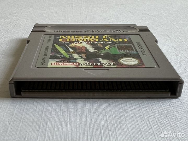 Игра для gb missile command