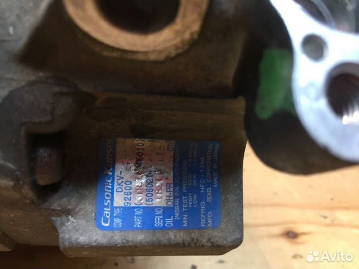 Компрессор кондиционера Nissan Cube AZ10 CGA3DE