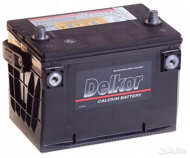 Аккумулятор Delkor 95Ач прямая полярность 78DT-790