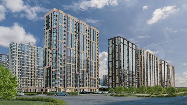 Квартира-студия, 27,6 м², 4/17 эт.