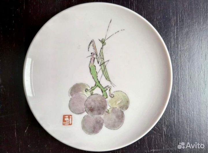 Тарелка настенная винтаж