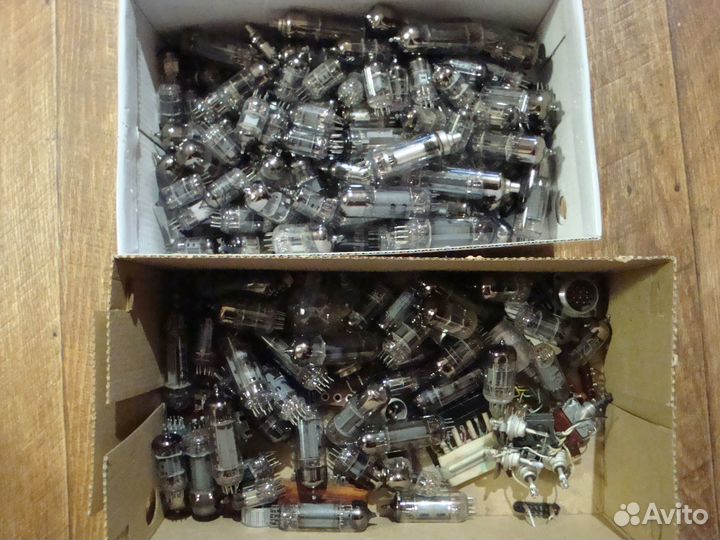 Радиолампы пальчиковые СССР