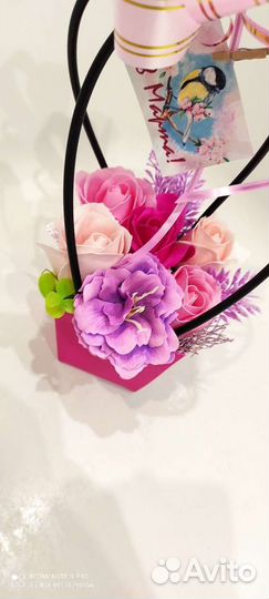 Букет в сумочке