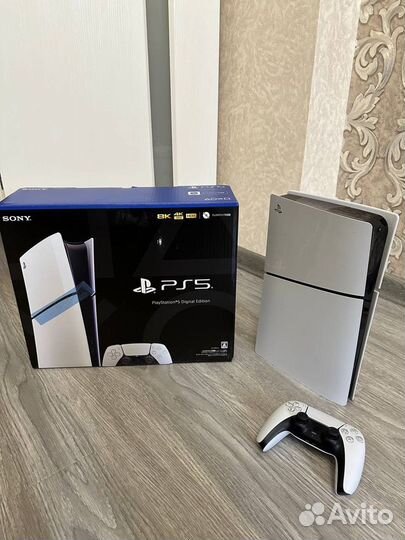 Ps5 slim digital edition с играми