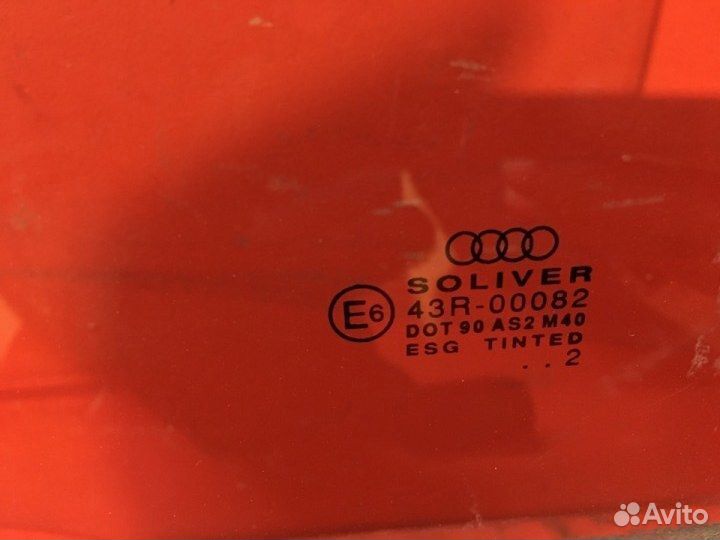 Стекло двери переднее левое Audi A3 8L BFQ 2000