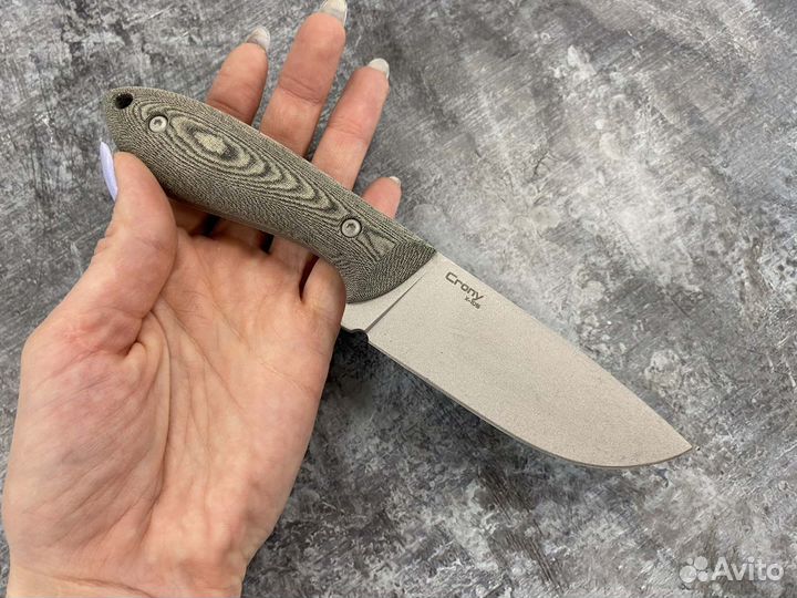 Шкуросъёмный нож Crony, X105, s/w, N.C. Custom, NC