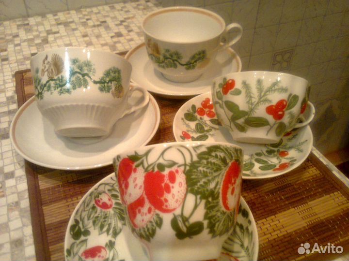 Чайные пары, пивные бокалы