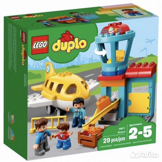 Lego Duplo Поезд. Аэропорт. Большая ферма
