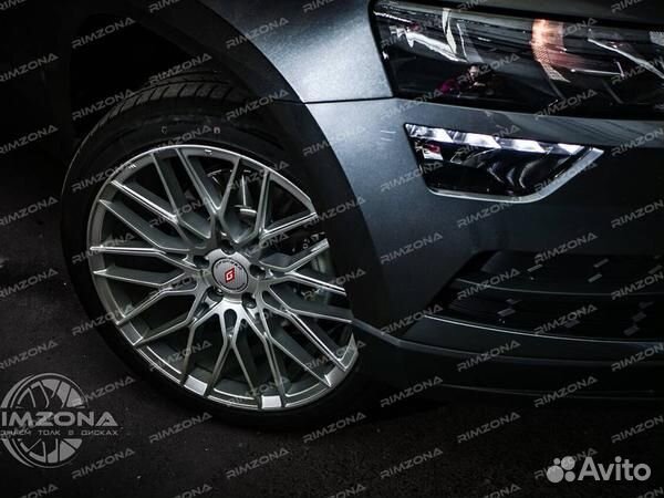 Литые диски IFG34 R18 на Skoda Karoq