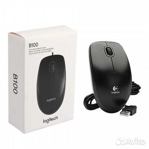 Новая мышь Logitech B100