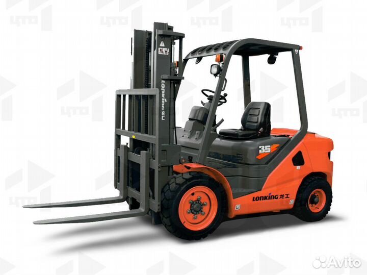 Вилочный погрузчик Lonking LG35DTIII, 2023