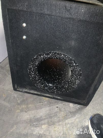 Короб для сабвуфера 12 на трубе