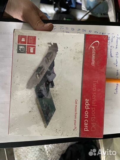 Контроллер gembird port PCI-Express add-on card