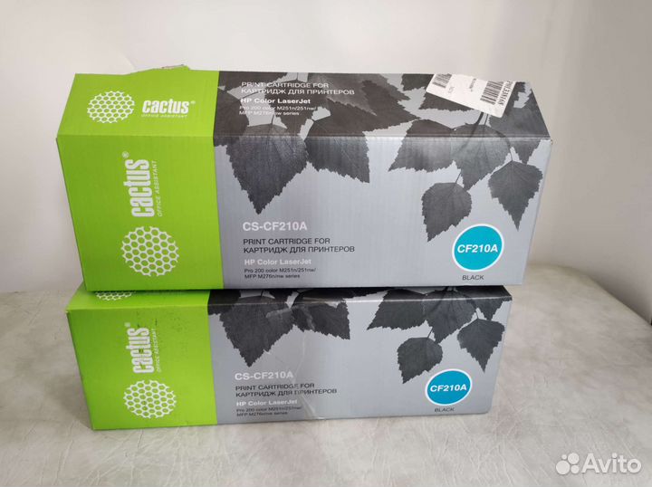 Черные картриджи для лазерного принтера CS-CF210A