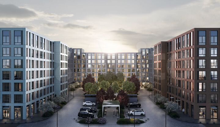 1-к. квартира, 43,9 м², 6/8 эт.