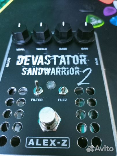Гитарная педаль/преамп Devastator Alex-Z