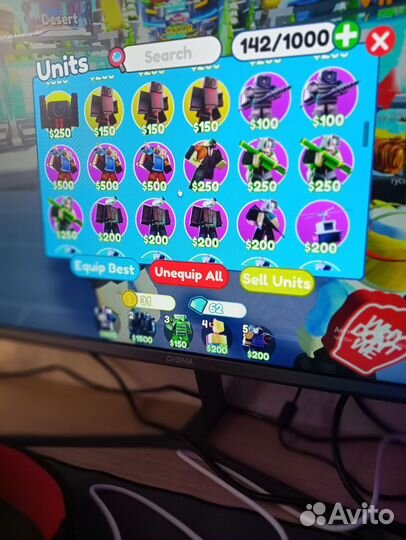 Юниты toilet tower defense roblox