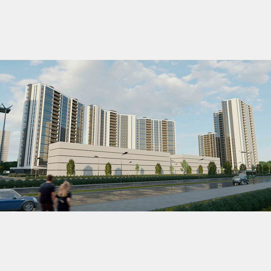 1-к. квартира, 32 м², 16/25 эт.