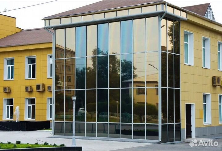 Панорамное алюминиевое остекление