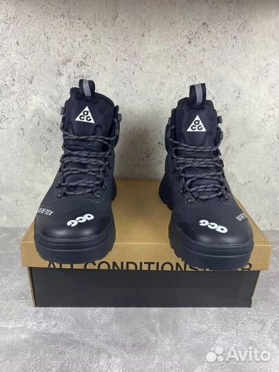 Nike ACG Zoom Gaiadome Gore-Tex Black с Мехом