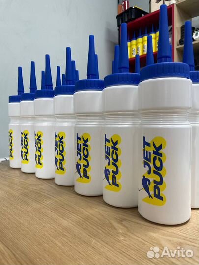 Бутылка для воды хоккейная JetPuck hockey 0,75L с